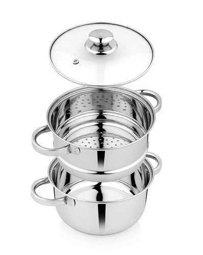 Stainless steel induction base - stainless,