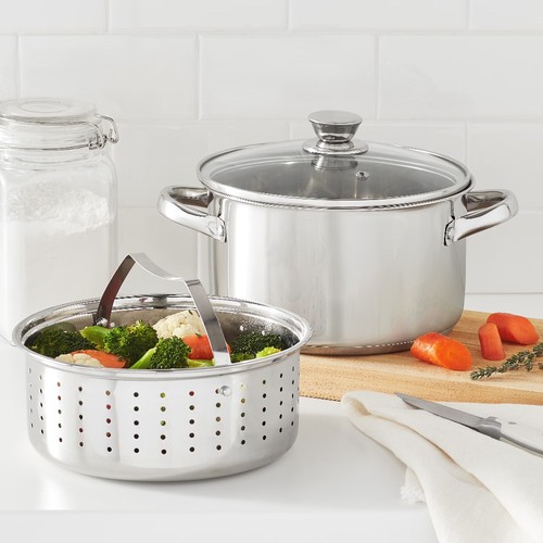 Stainless steel quart - stainless, 4-quart