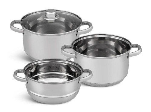 Modern piece steamer - 4-piece,
